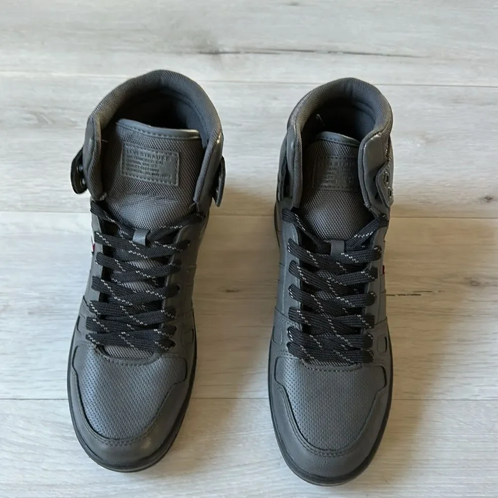 LEVI’S BB HI NL - SNEAKER BOOT‎ BLACK SZ 8.5 NWT IN PACKAGING
